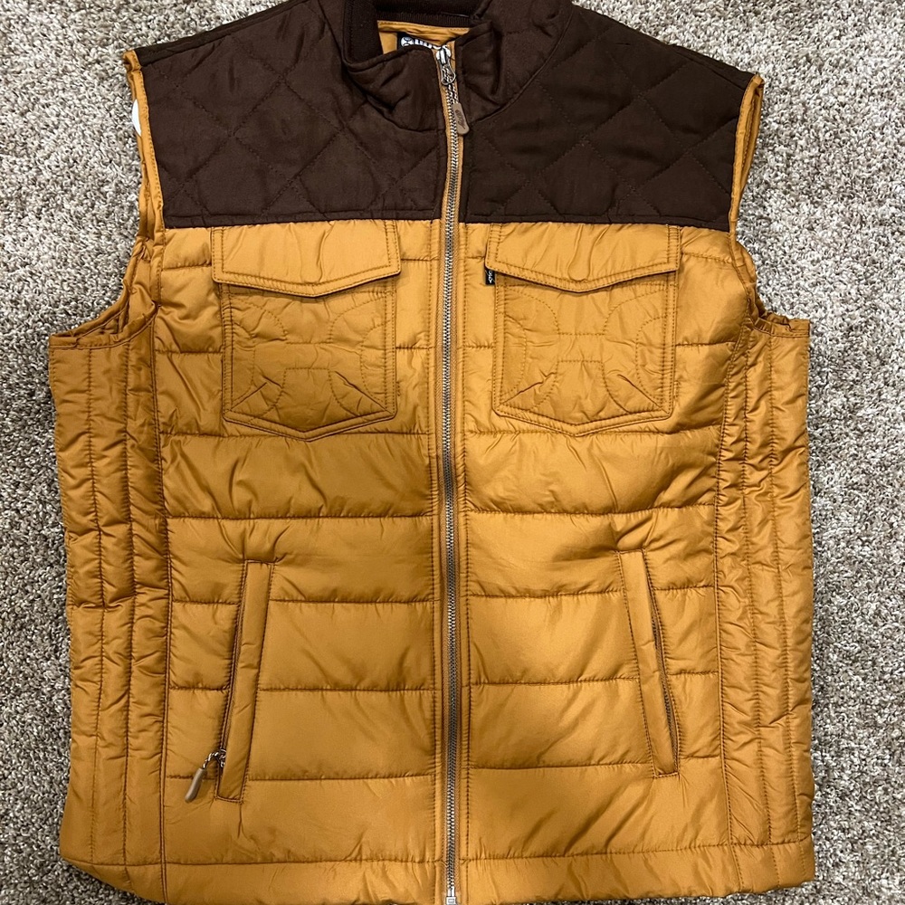 HOOEY medium vest, never worn, didn’t fit , very nice quality,